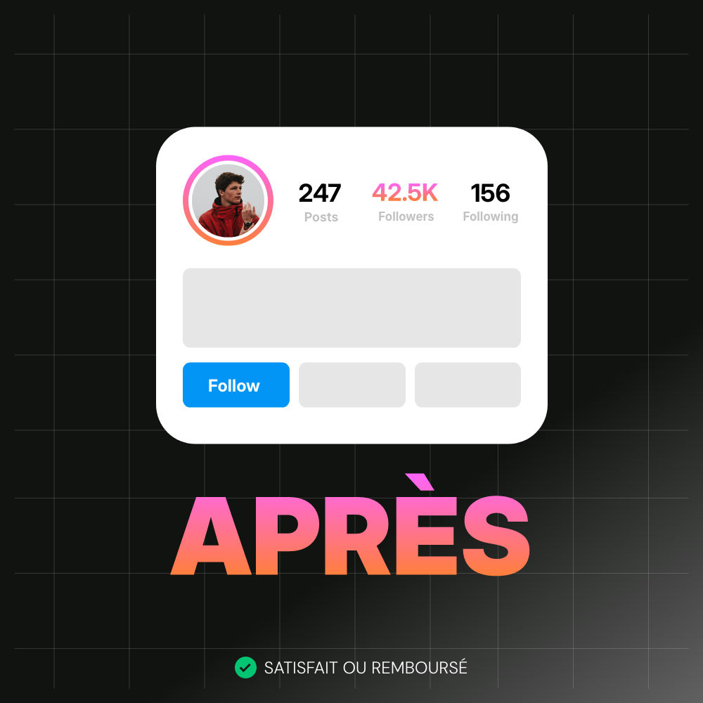 Abonnés Instagram