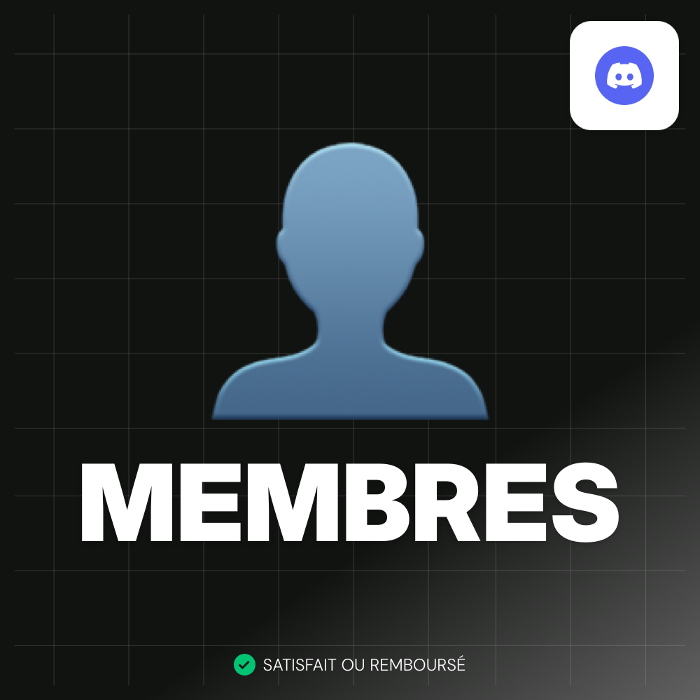 acheter des membres discord