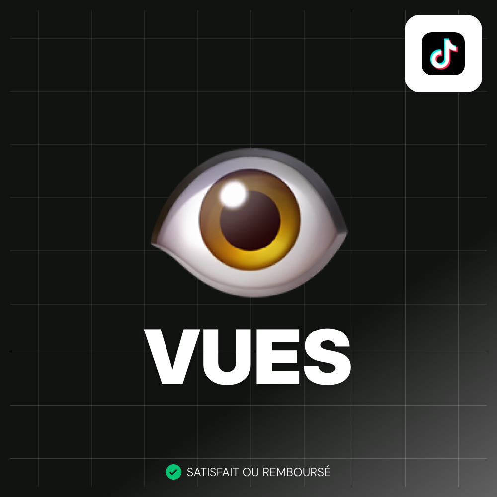 acheter des vues tiktok