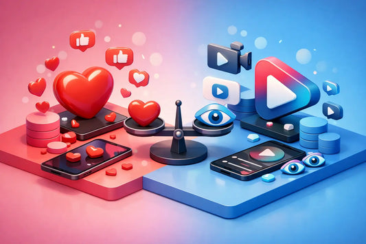 Likes TikTok ou vues TikTok : quoi choisir ?