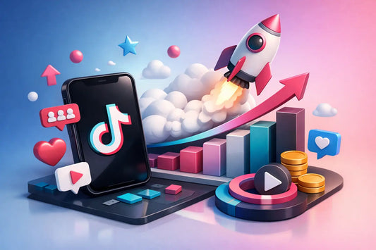 Exemple compte TikTok qui décolle vite
