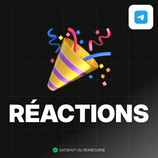 acheter des réactions telegram